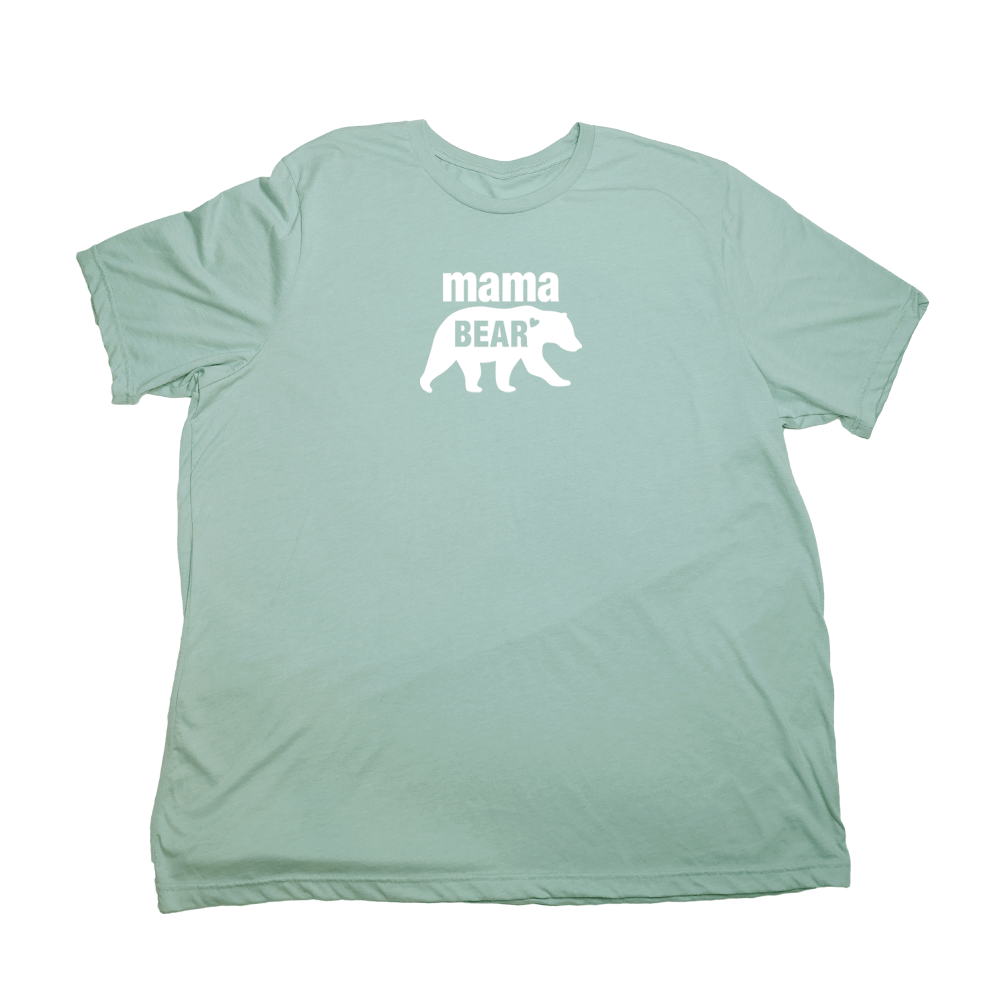 Mama Bear Giant Shirt - Pastel Green - Giant Hoodies