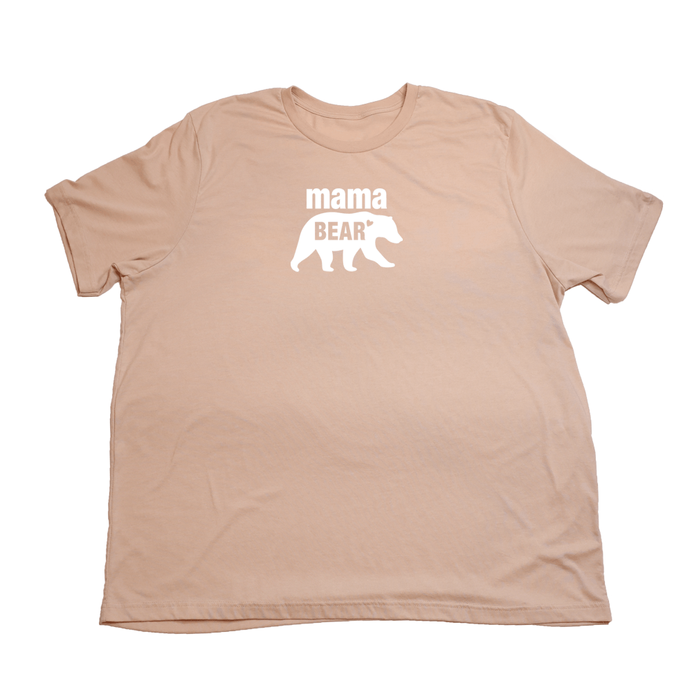 Mama Bear Giant Shirt - Heather Peach - Giant Hoodies