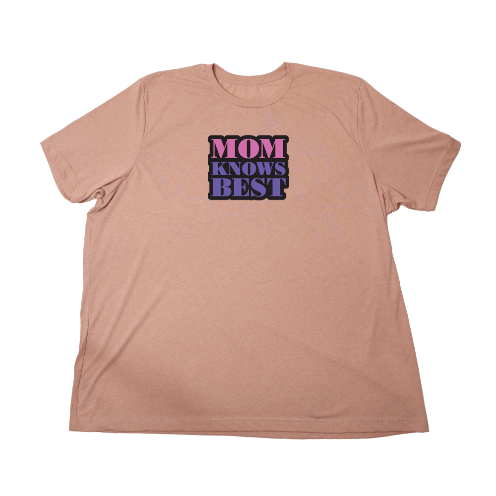 Mom Knows Best Giant Shirt - Heather Sunset - Giant Hoodies