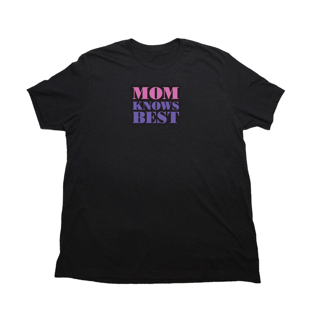 Mom Knows Best Giant Shirt - Heather Black - Giant Hoodies