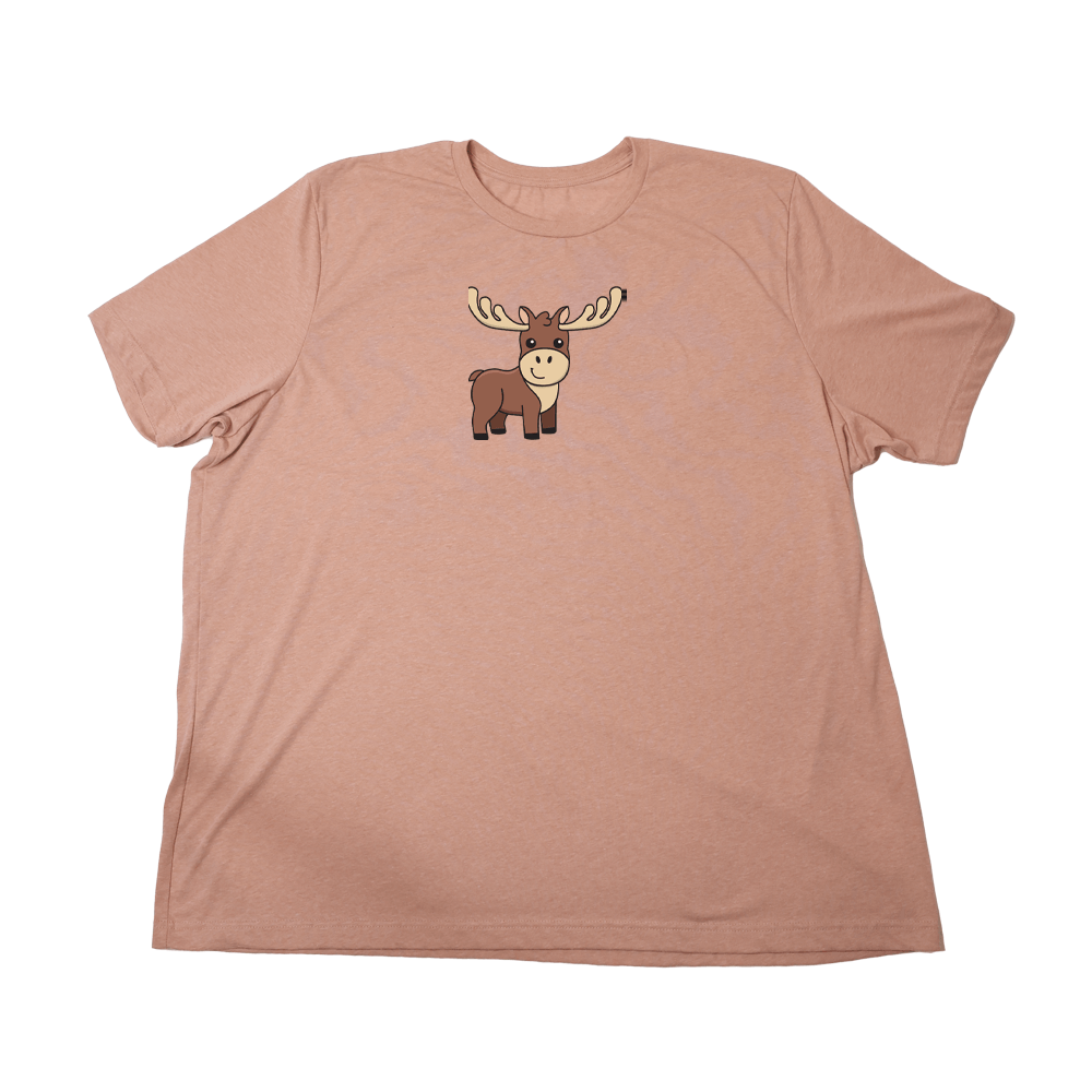 Moose Giant Shirt - Heather Sunset - Giant Hoodies