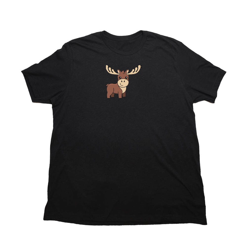Moose Giant Shirt - Heather Black - Giant Hoodies
