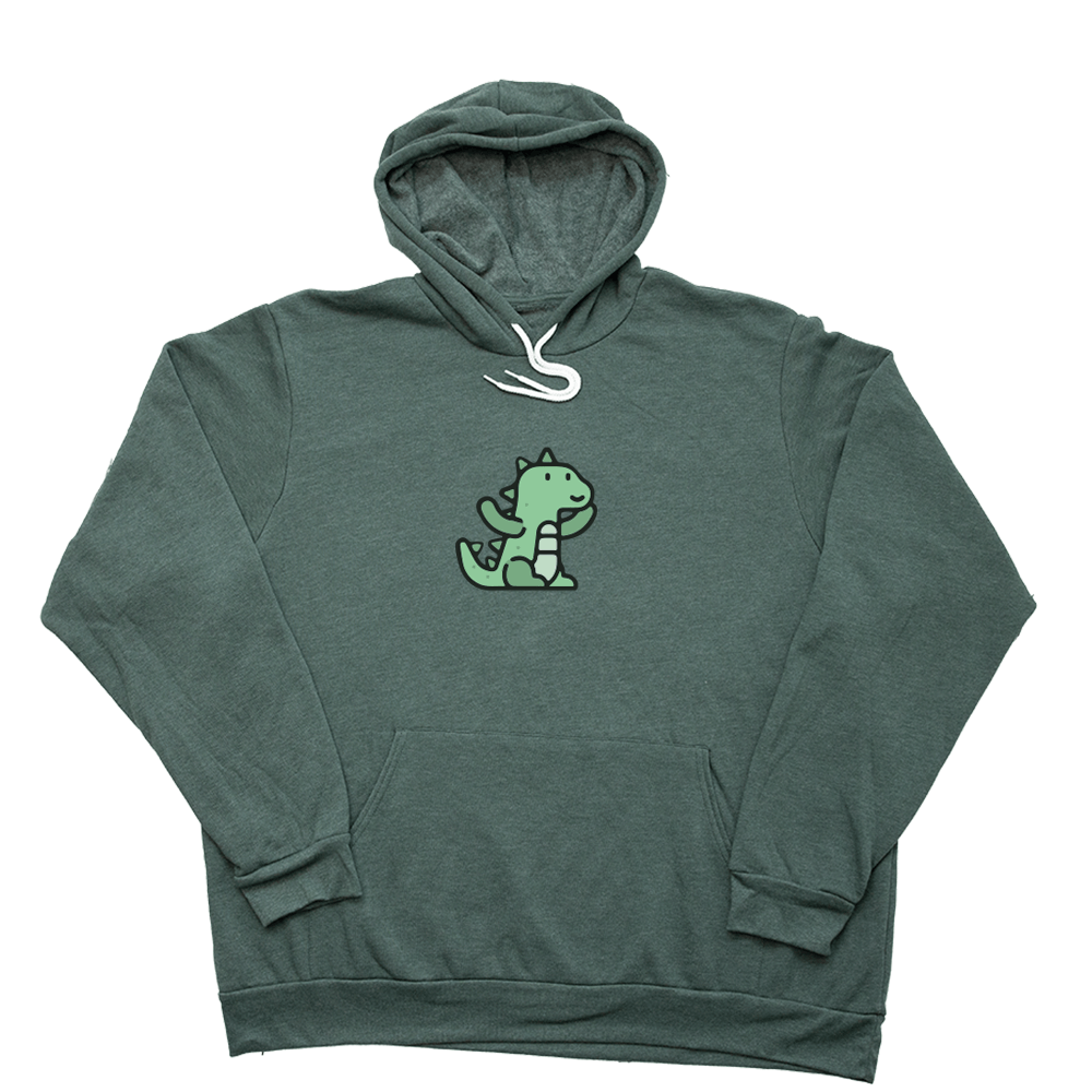 Heather Forest Dinosaur Giant Hoodie