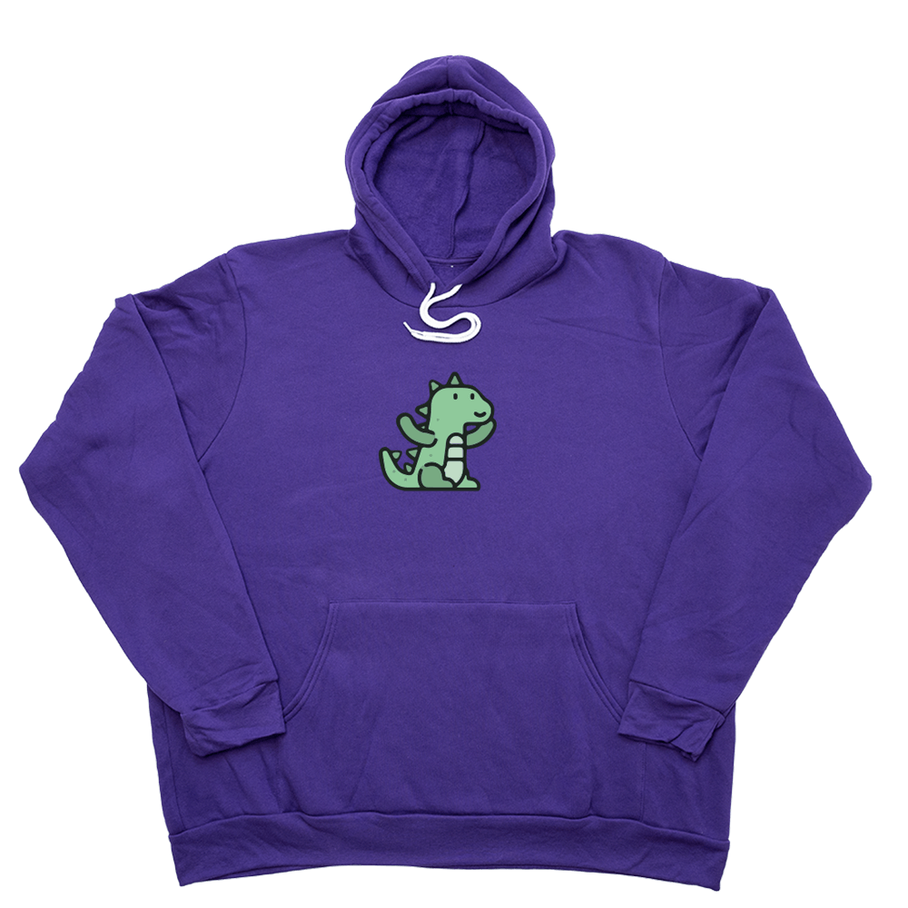 Athletic Heather Dinosaur Giant Hoodie