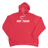 Not Today Giant Hoodie - Heather Red - Giant Hoodies