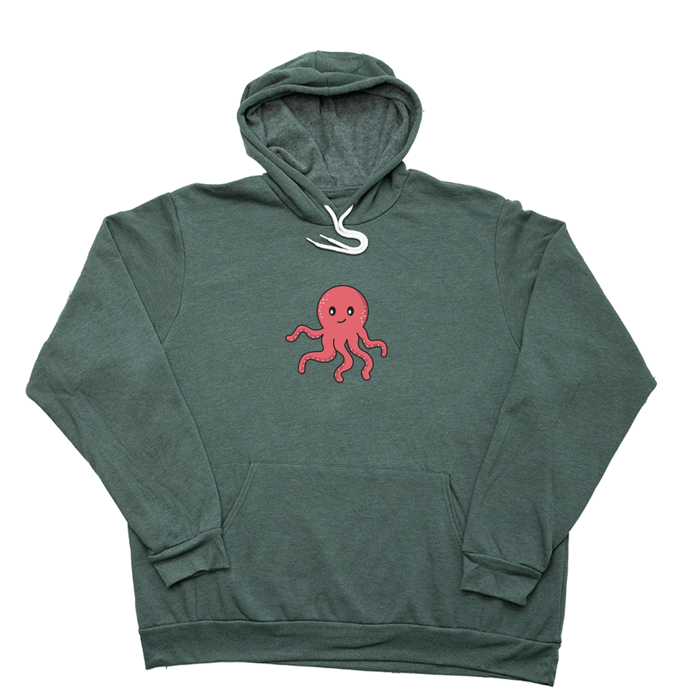 Octopus Giant Hoodie - Heather Forest - Giant Hoodies