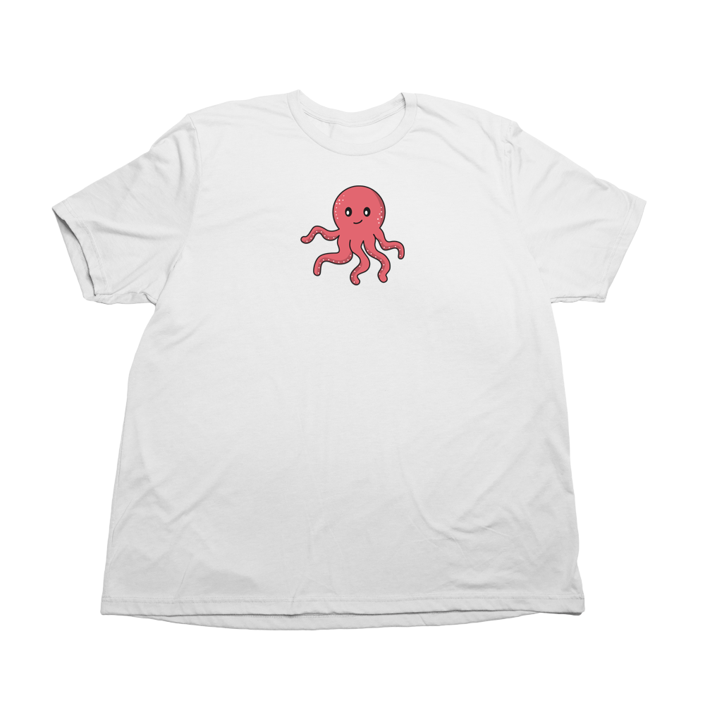 Octopus Giant Shirt - Solid White - Giant Hoodies