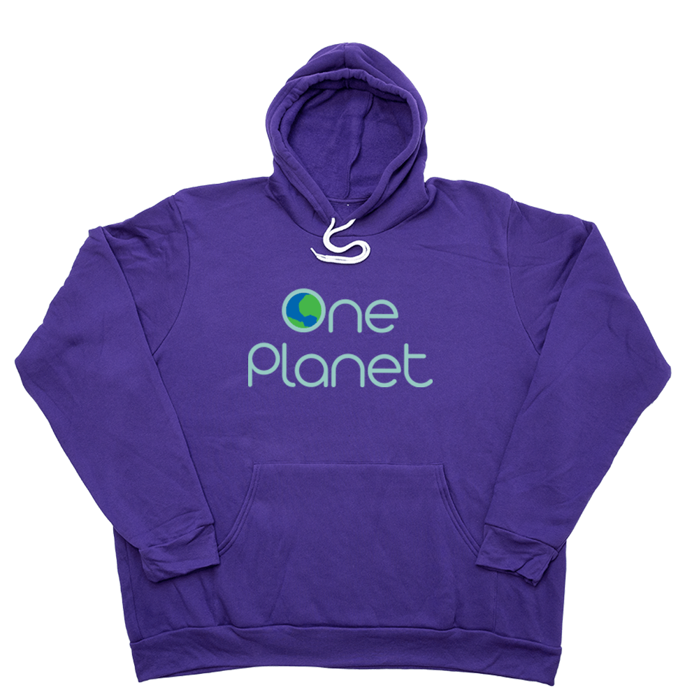 One Planet Giant Hoodie - Purple - Giant Hoodies
