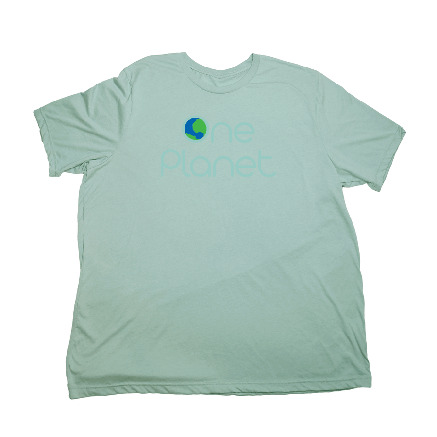 One Planet Giant Shirt - Pastel Green - Giant Hoodies