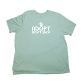 Pastel Green Adopt Dont Shop Giant Shirt