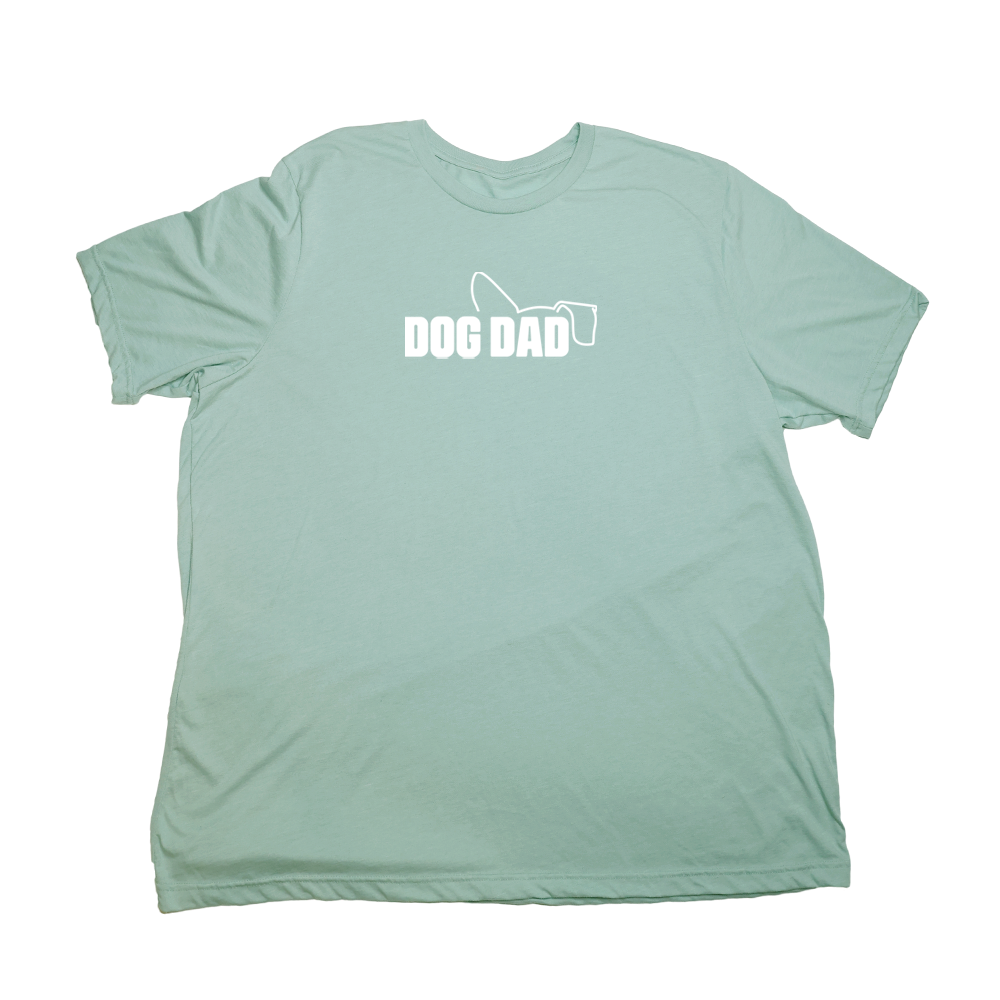 Pastel Green Dog Dad Giant Shirt