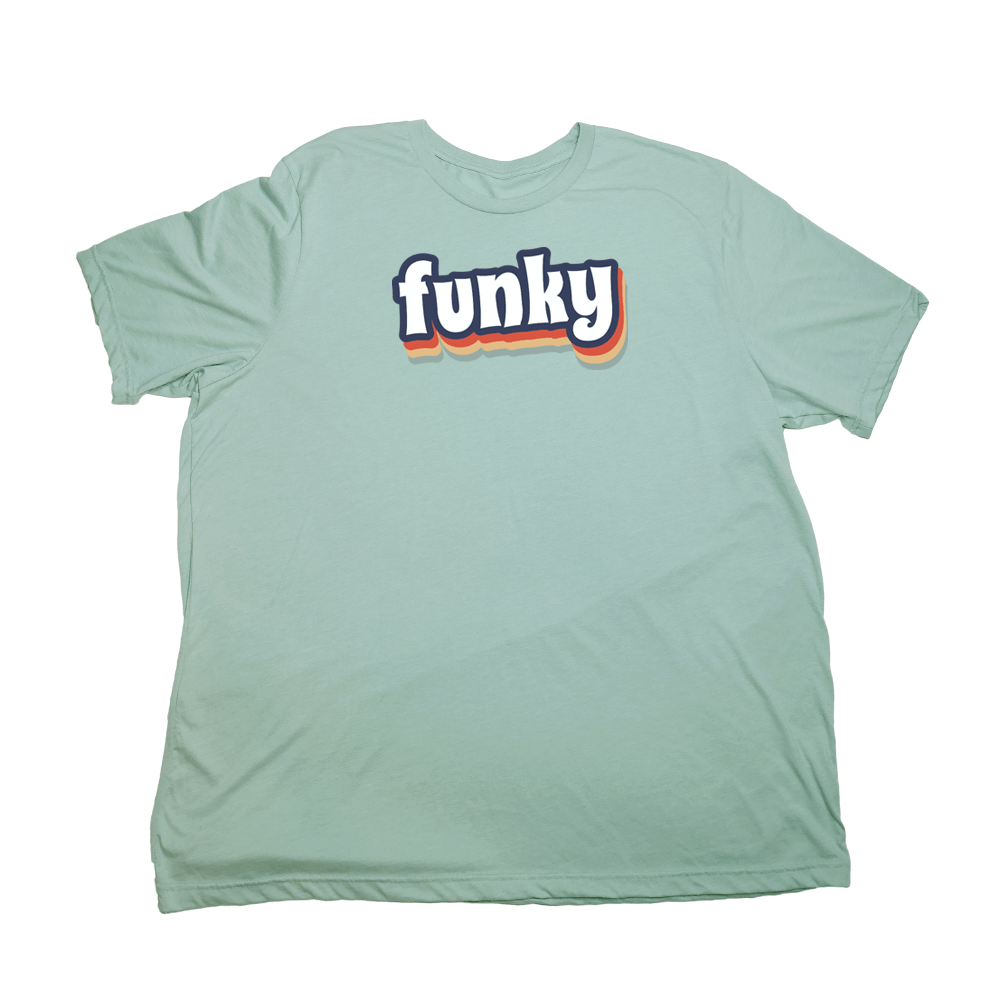 Pastel Green Funky Giant Shirt