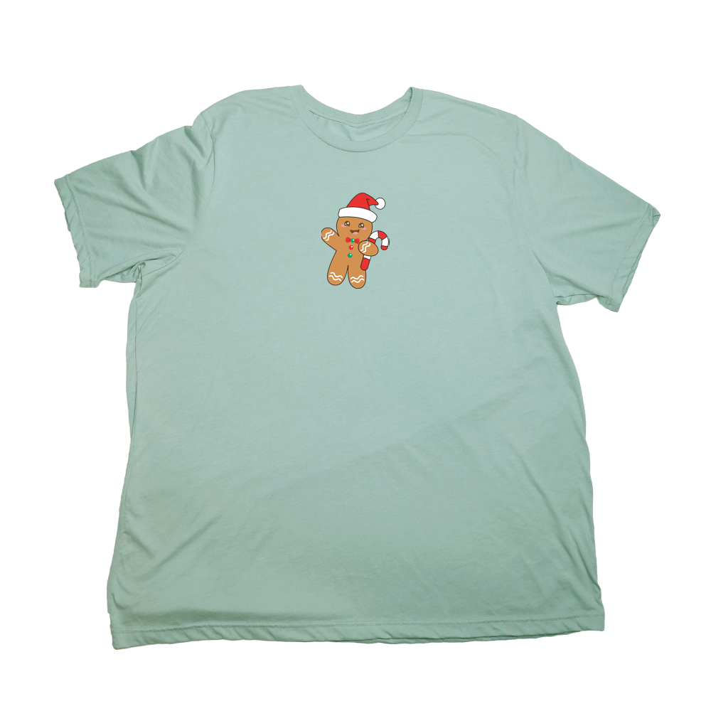 Pastel Green Gingerbread Man Giant Shirt
