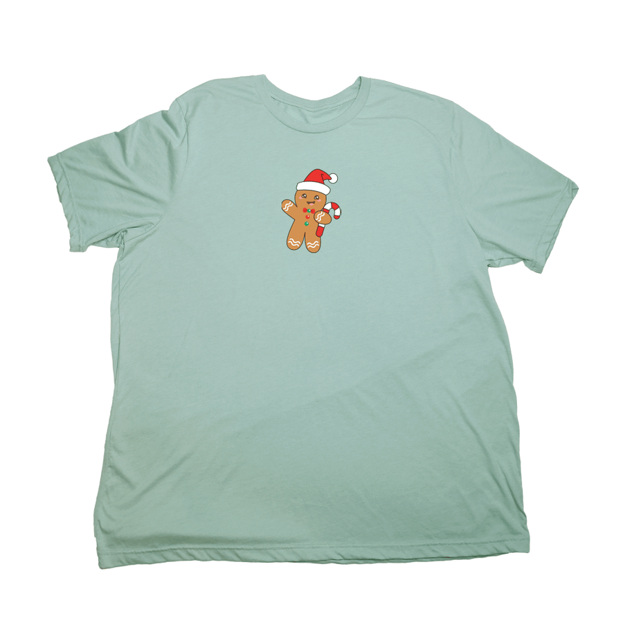 Pastel Green Gingerbread Man Giant Shirt