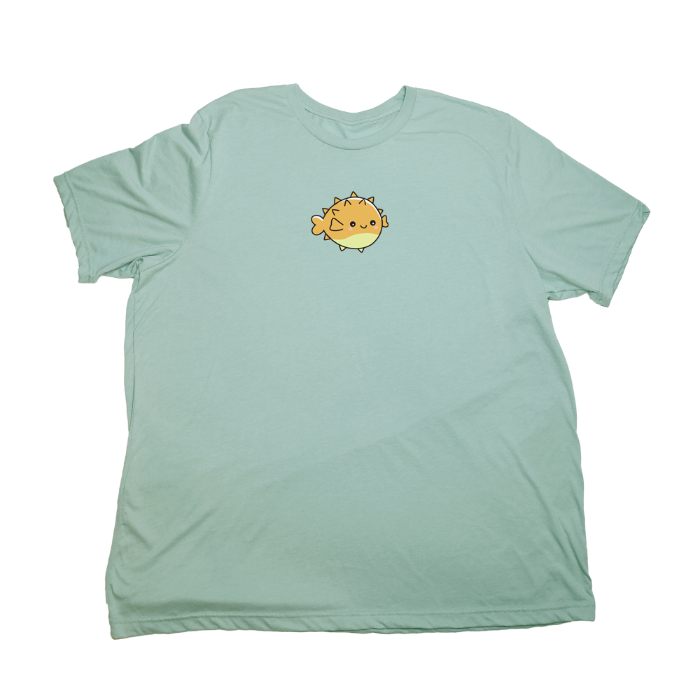 Pastel Green Pufferfish Giant Shirt