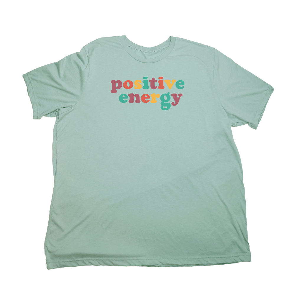 Positive Energy Giant Shirt - Pastel Green - Giant Hoodies