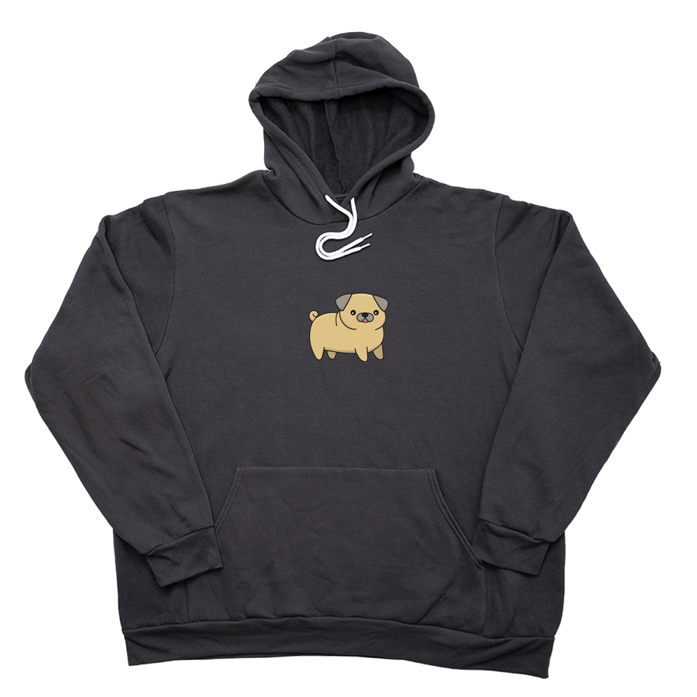 Pug Giant Hoodie - Dark Gray - Giant Hoodies