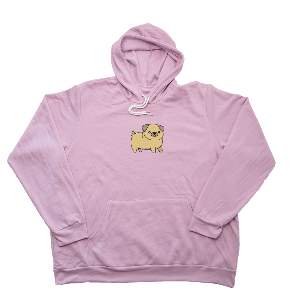 Pug Giant Hoodie - Light Pink - Giant Hoodies