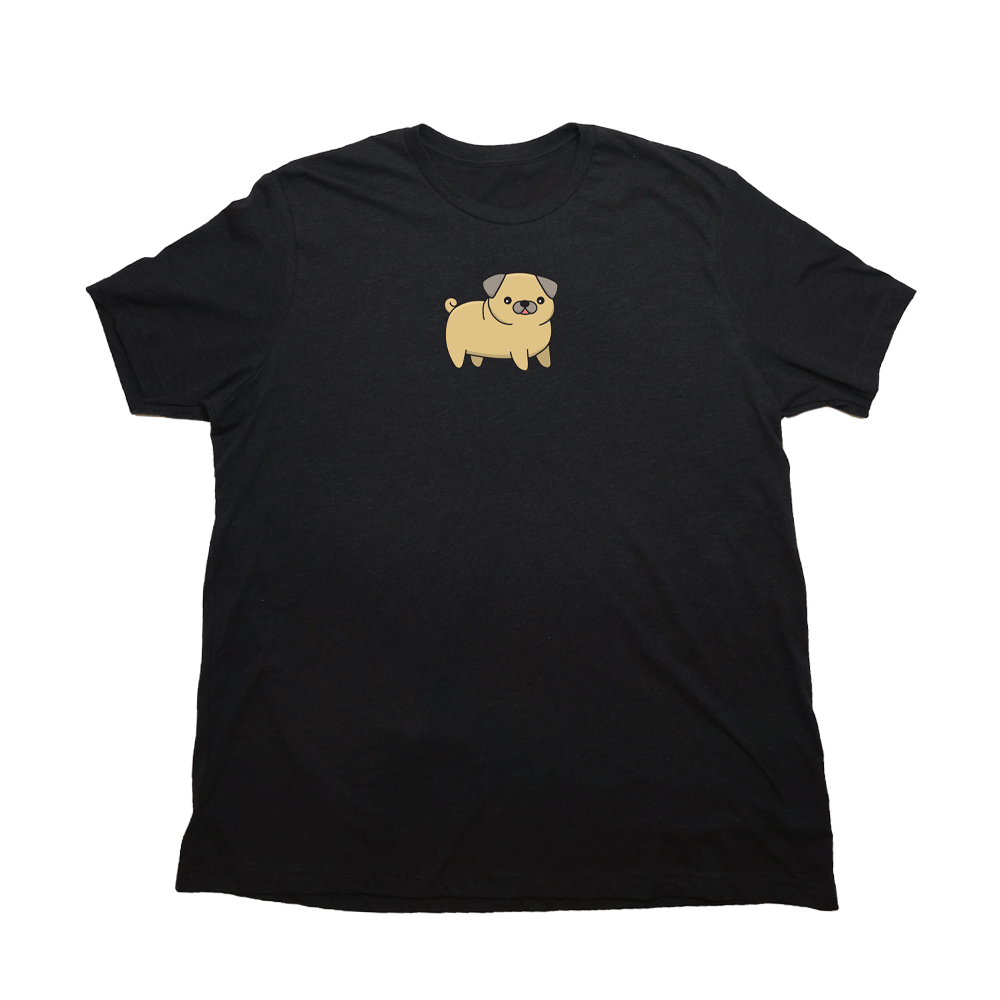 Pug Giant Shirt - Heather Black - Giant Hoodies