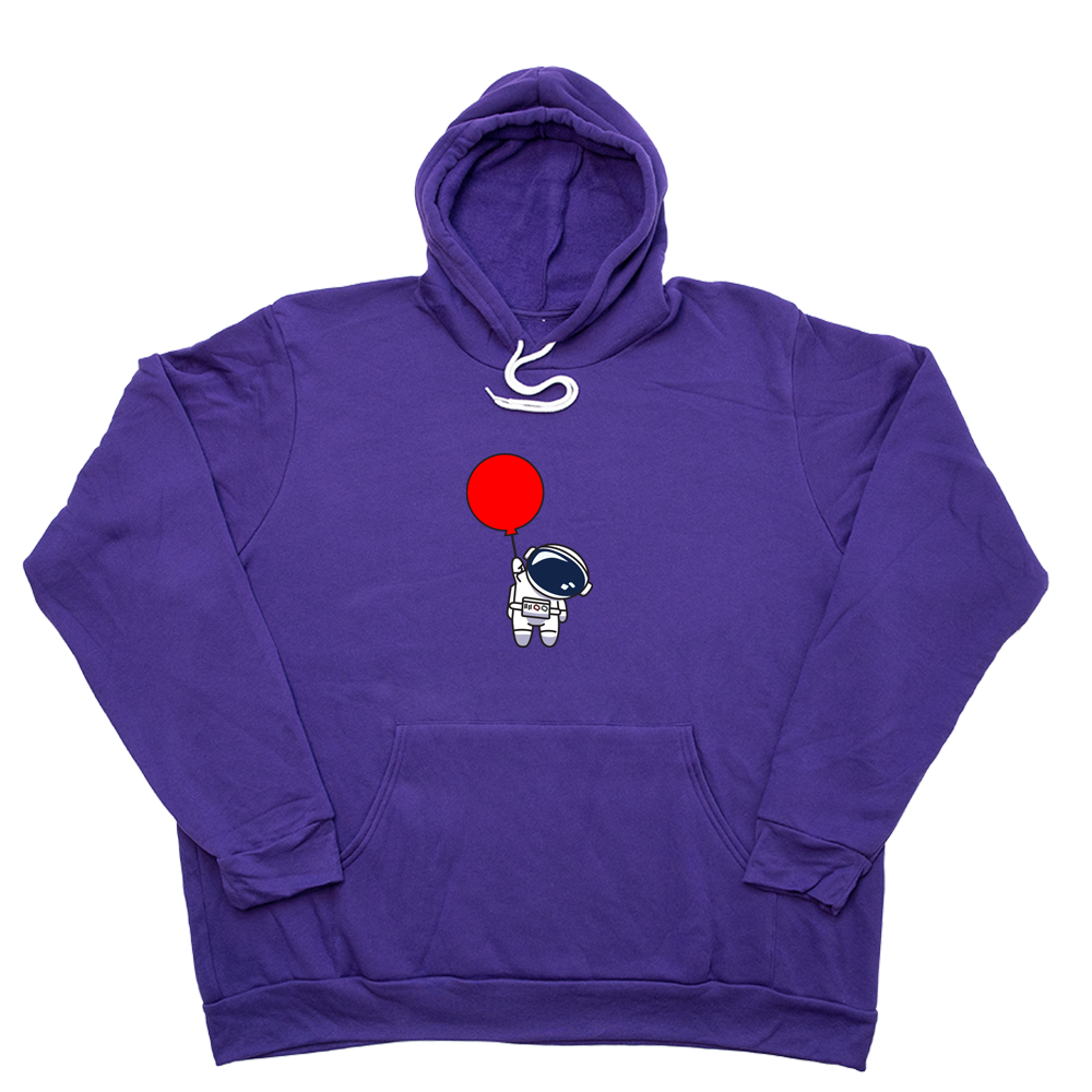 Purple Ballon Astronaut Giant Hoodie