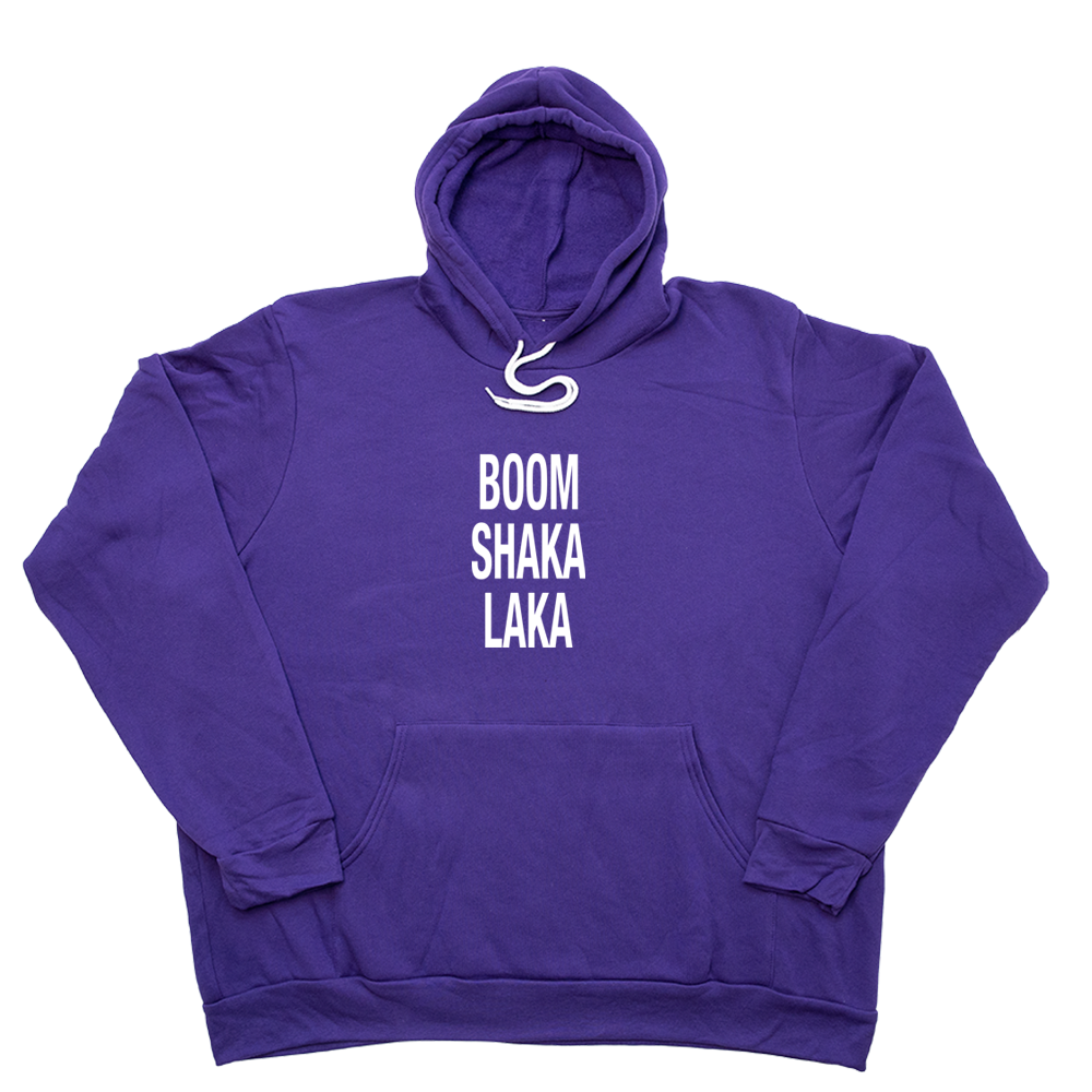 Purple Boom Shaka Laka Giant Hoodie