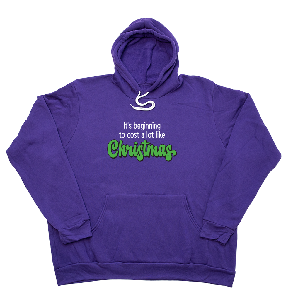 Purple Cost Like Christmas Giant Hoodie