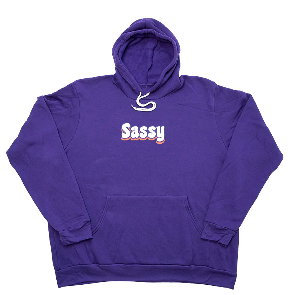 Purple Sassy Giant Hoodie