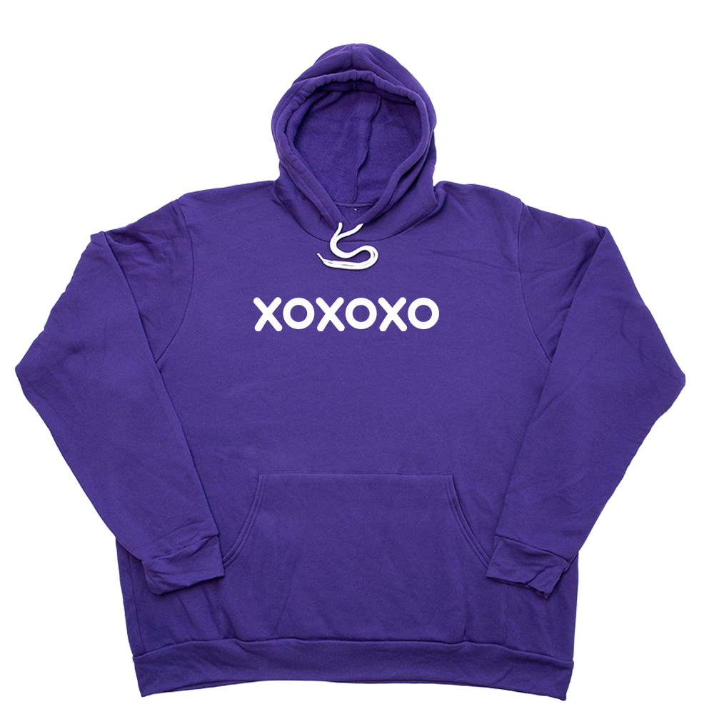 Purple Xoxoxo Giant Hoodie