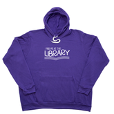 Purple Find Me At The Library Giant Hoodie