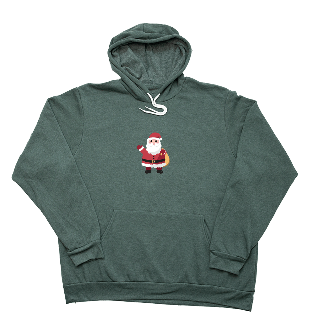 Heather Forest Santa Giant Hoodie