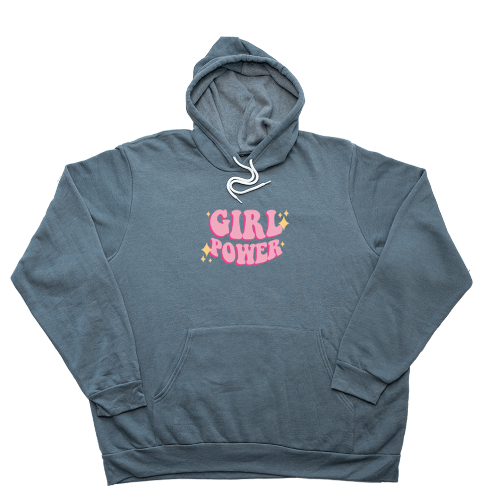 Slate Blue Girl Power Giant Hoodie
