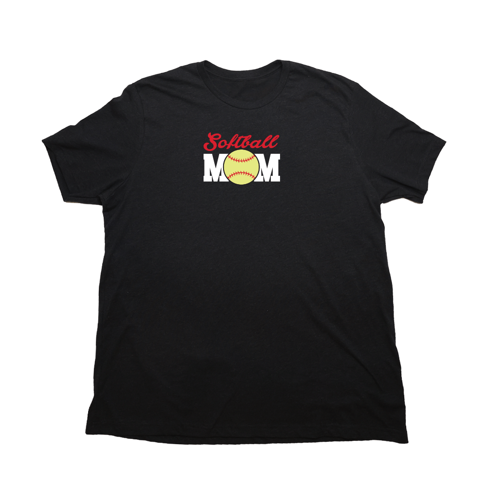 Softball Mom Giant Shirt - Heather Black - Giant Hoodies