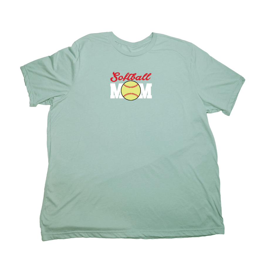 Softball Mom Giant Shirt - Pastel Green - Giant Hoodies