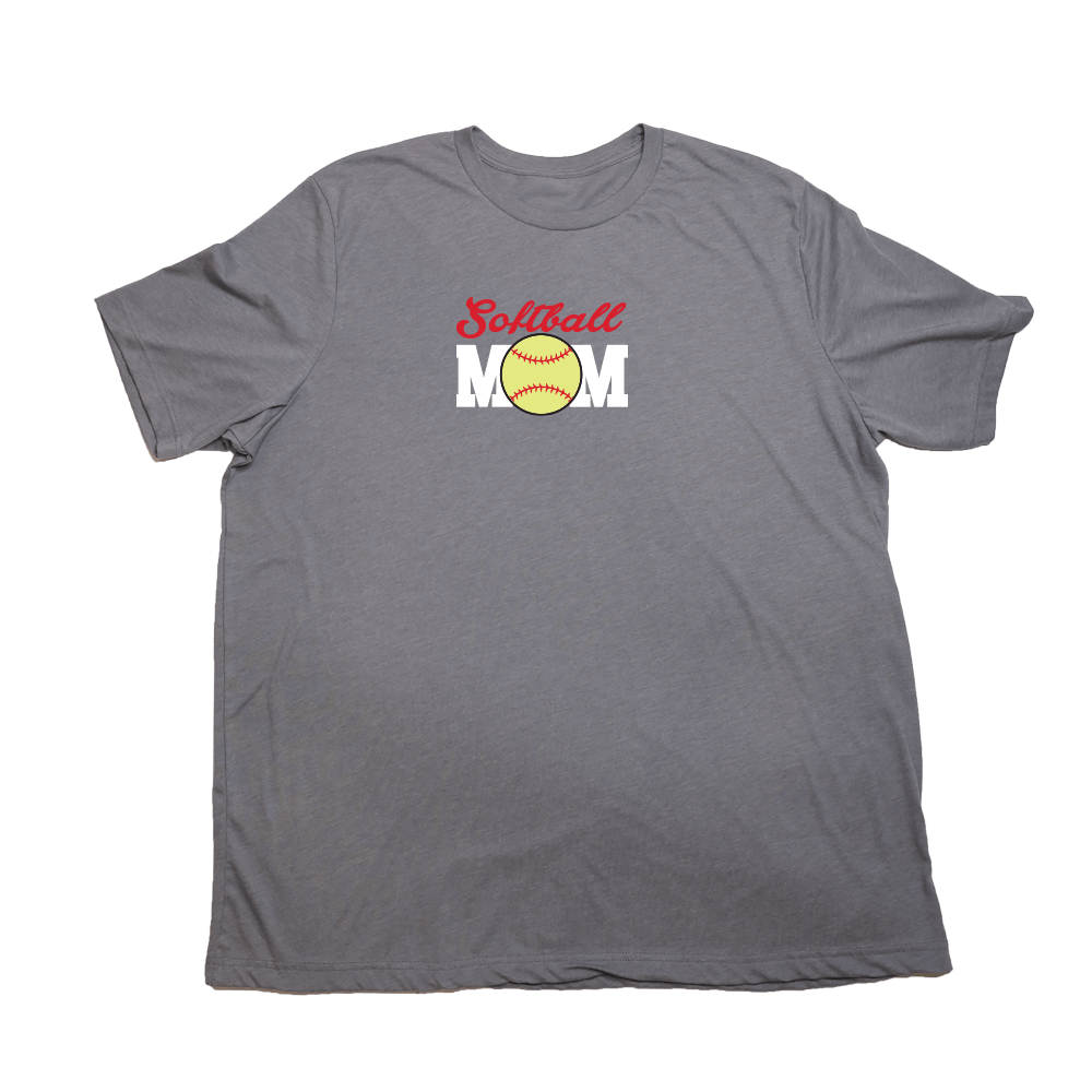 Softball Mom Giant Shirt - Heather Storm - Giant Hoodies