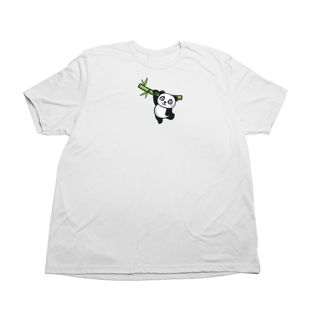 Solid White Cartoon Panda Giant Shirt