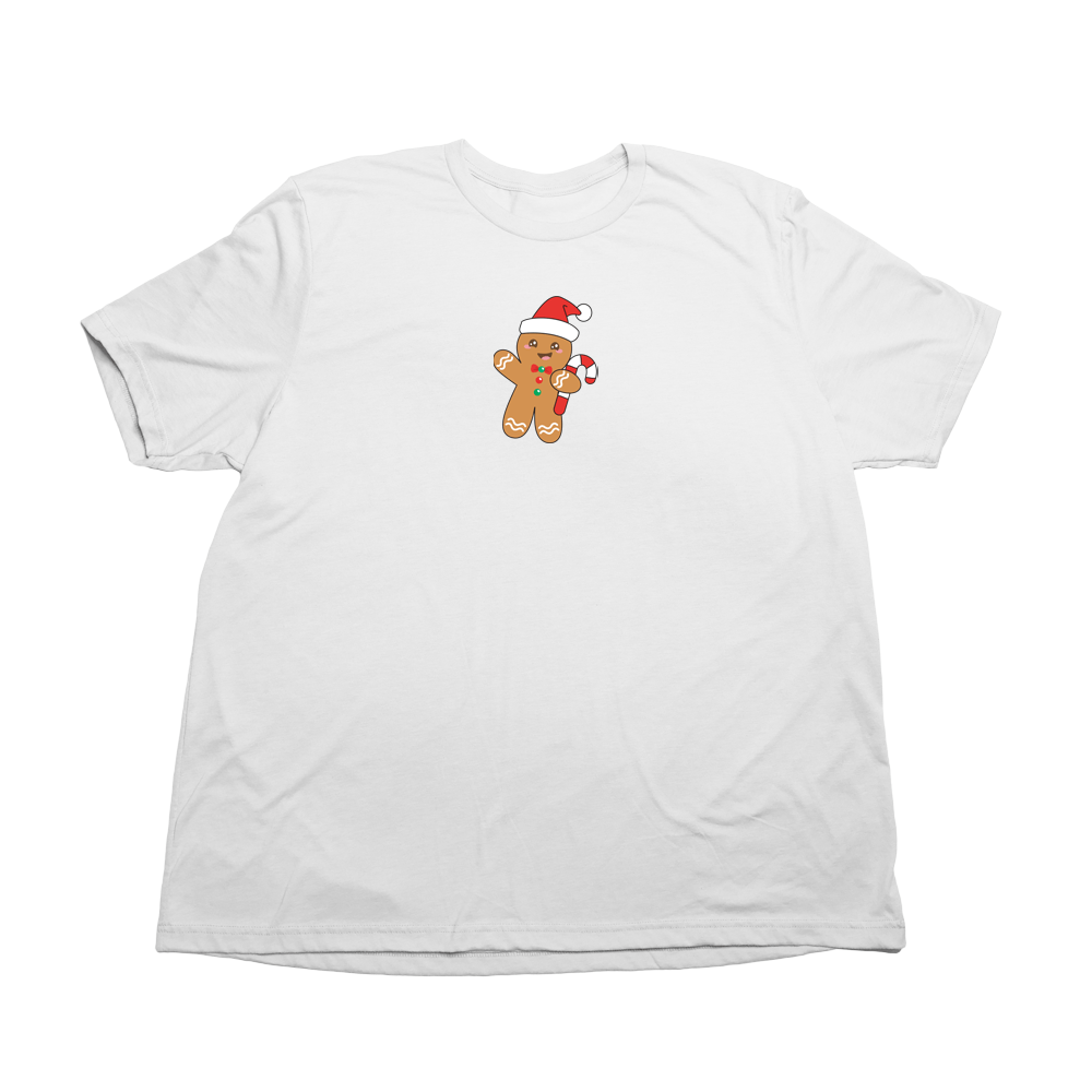 Solid White Gingerbread Man Giant Shirt