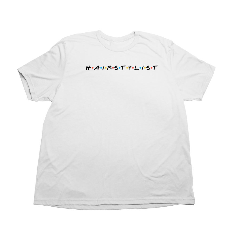 Solid White Hairstylist Giant Shirt