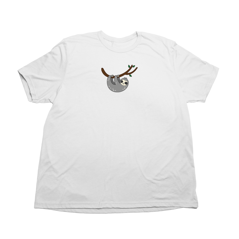 Solid White Sloth Giant Shirt