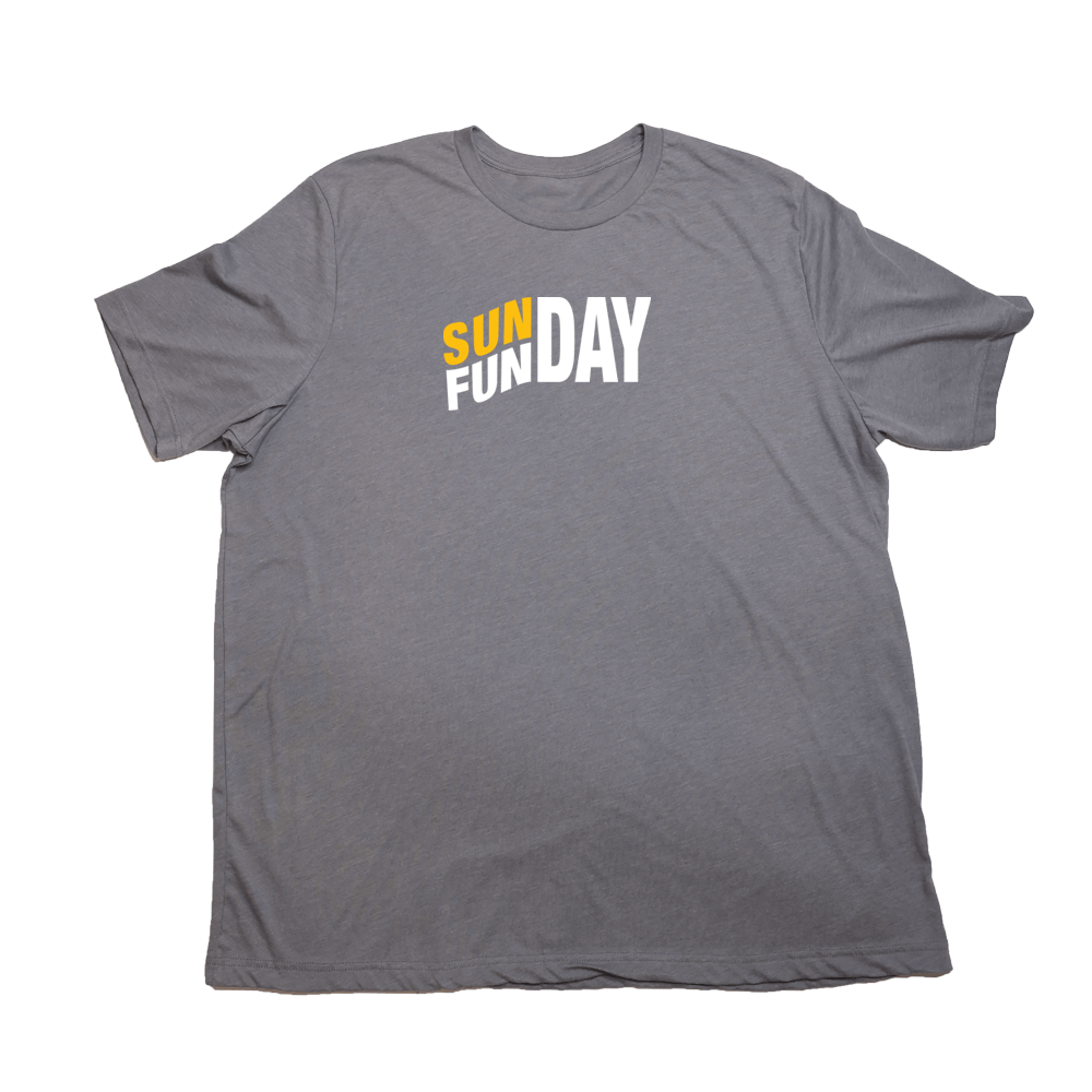 Sunday Funday Giant Shirt - Heather Storm - Giant Hoodies