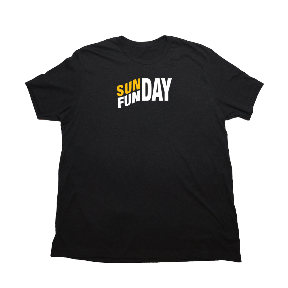 Sunday Funday Giant Shirt - Heather Black - Giant Hoodies