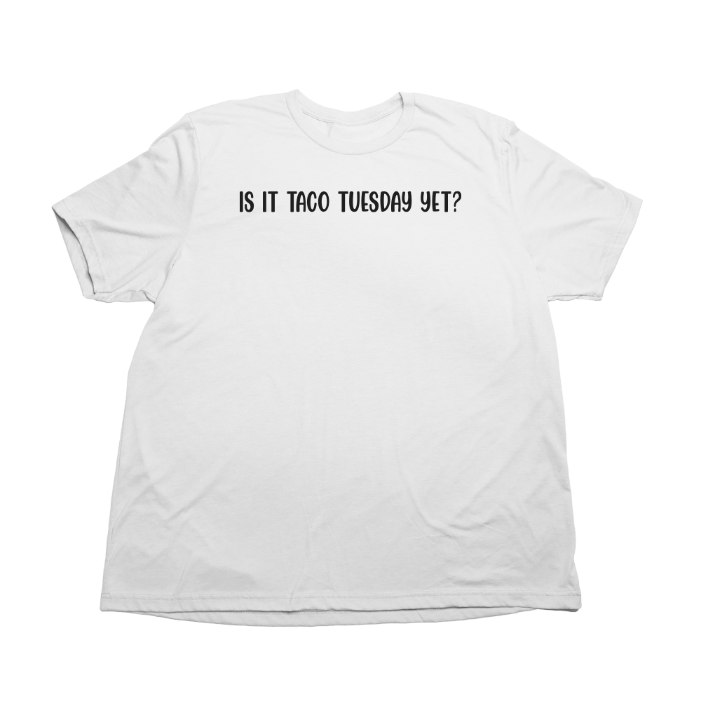 Taco Tuesday Giant Shirt - Solid White - Giant Hoodies