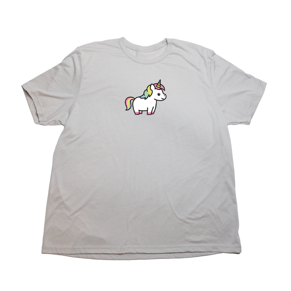 Unicorn Giant Shirt - Cool Gray - Giant Hoodies