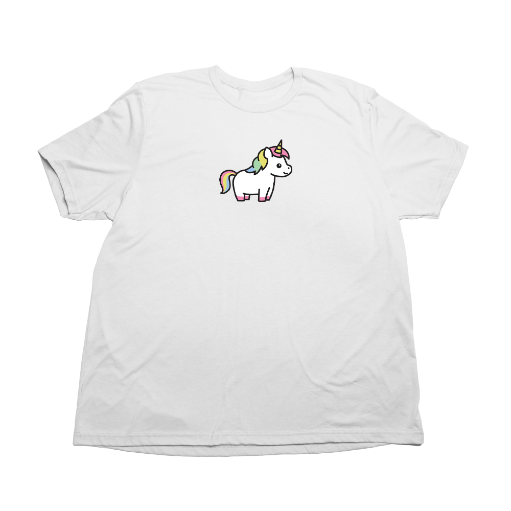Unicorn Giant Shirt - Solid White - Giant Hoodies