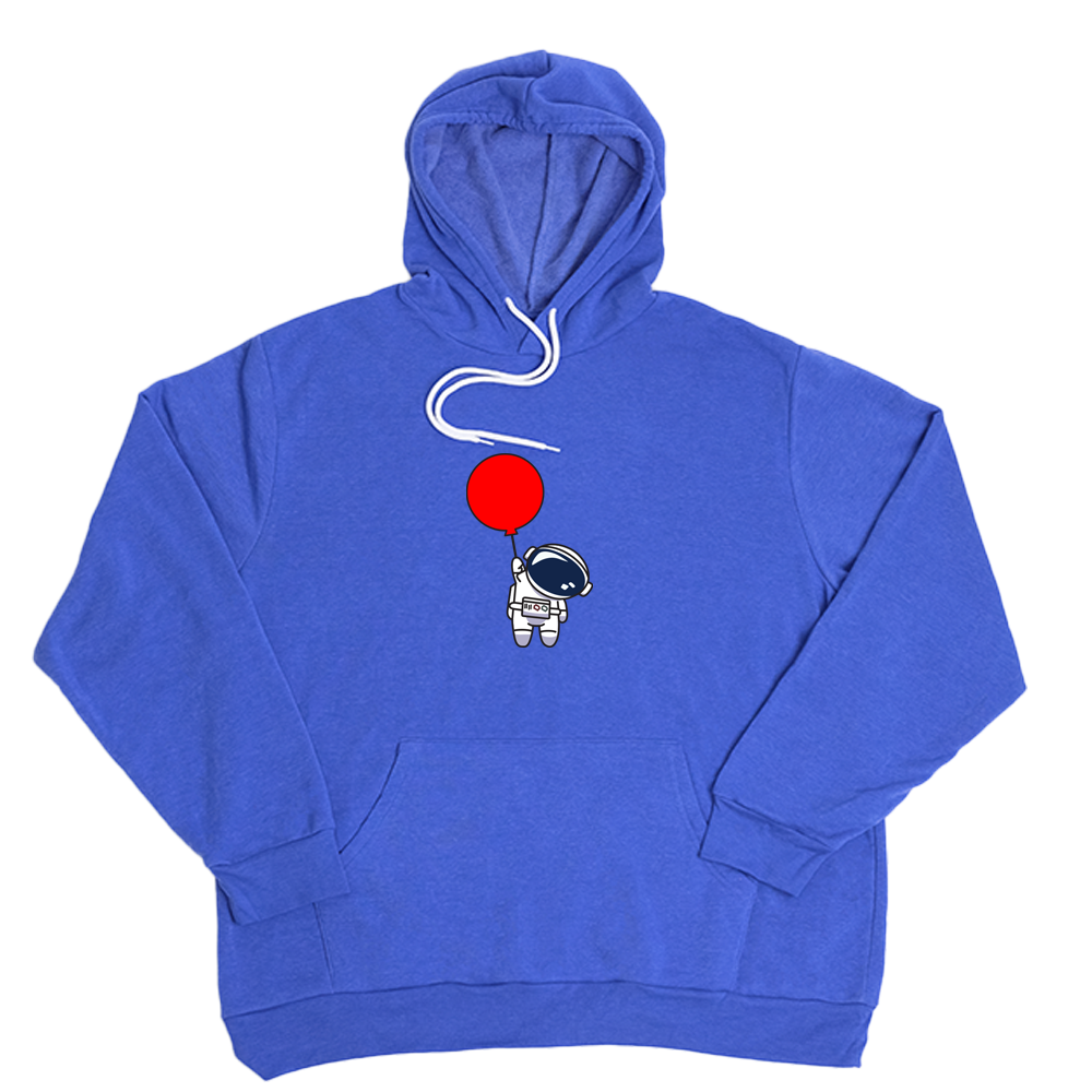 Very Blue Ballon Astronaut Giant Hoodie