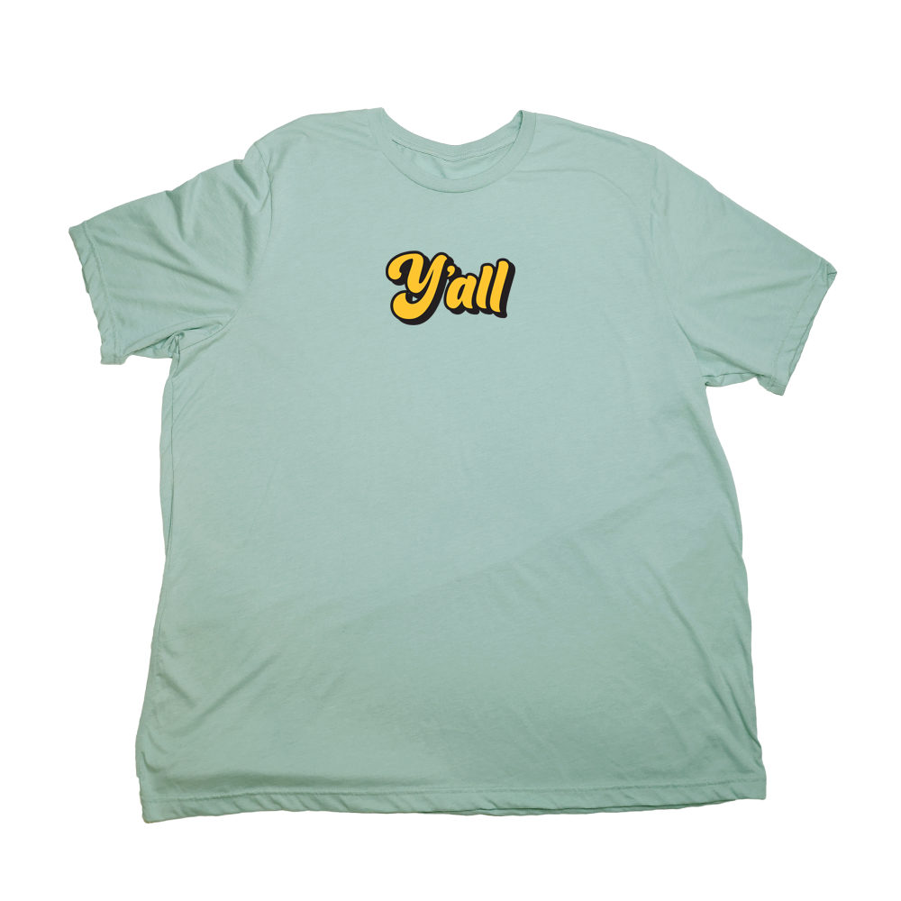 Pastel Green Yall Giant Shirt
